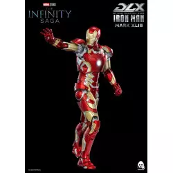 Avengers Infinity Saga DLX Iron Man Mark 43 Threezero 3Z0247 Diecast Action Figurine 1/12 16.5cm