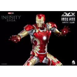 Avengers Infinity Saga DLX Iron Man Mark 43 Threezero 3Z0247 Diecast Action Figurine 1/12 16.5cm
