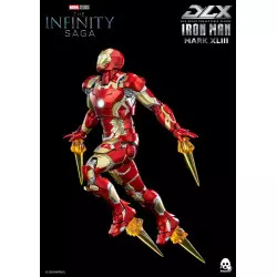 Avengers Infinity Saga DLX Iron Man Mark 43 Threezero 3Z0247 Diecast Action Figurine 1/12 16.5cm