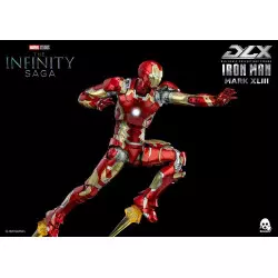 Avengers Infinity Saga DLX Iron Man Mark 43 Threezero 3Z0247 Diecast Action Figurine 1/12 16.5cm