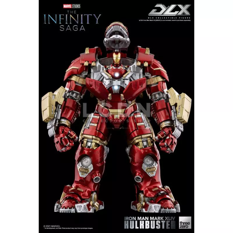 Avengers Infinity Saga DLX Iron Man Mark 43 Threezero 3Z0247 Diecast Action Figurine 1/12 16.5cm
