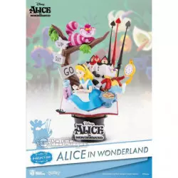Alice au pays des merveilles diorama PVC D-Select 15 cm