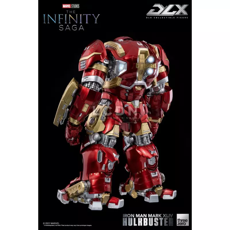 Avengers Infinity Saga Diecast Action Figure 1/12 DLX Iron Man Mark 44 Hulkbuster 30cm