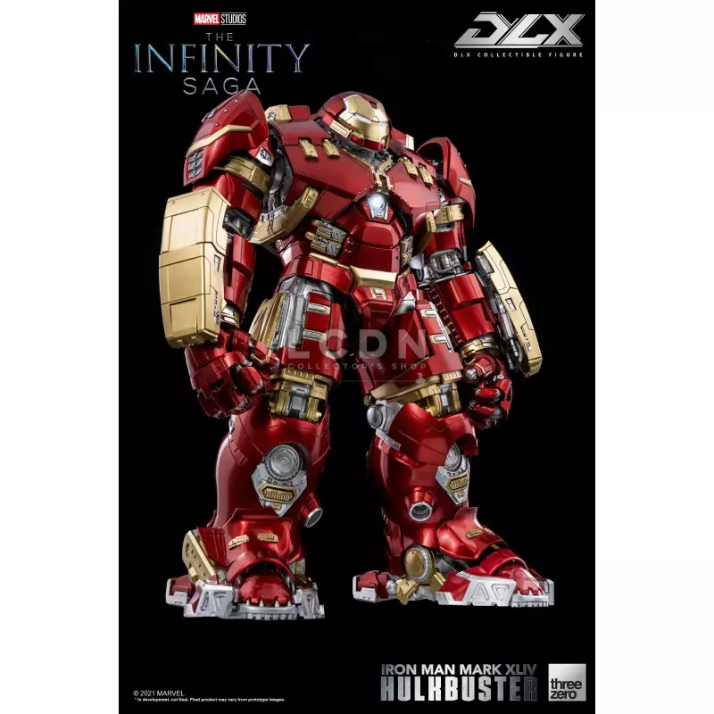 Avengers Infinity Saga Diecast Action Figure 1/12 DLX Iron Man Mark 44 Hulkbuster 30cm
