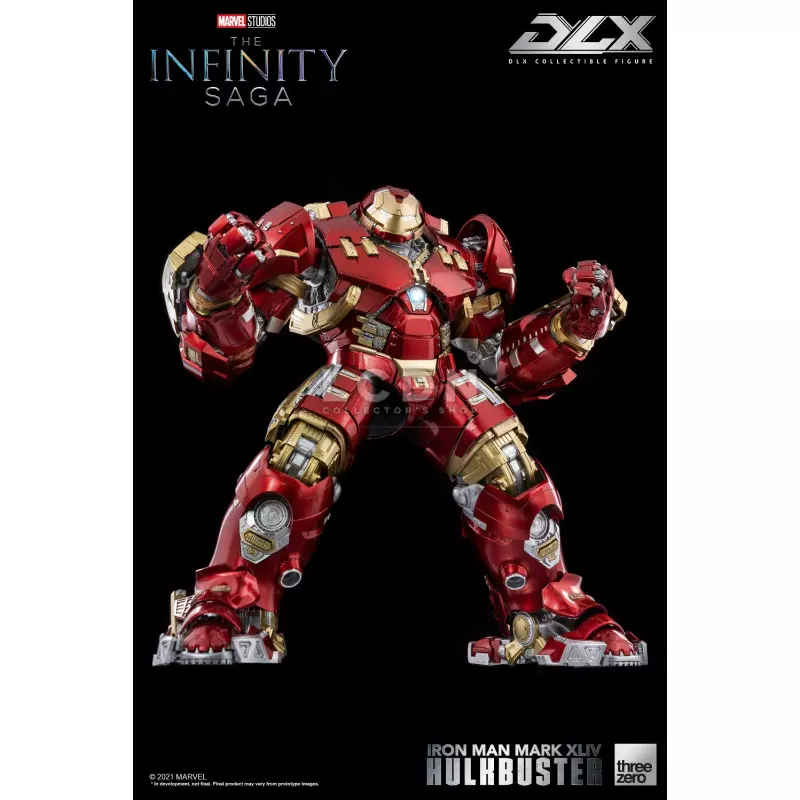 Avengers Infinity Saga Diecast Action Figure 1/12 DLX Iron Man Mark 44 Hulkbuster 30cm