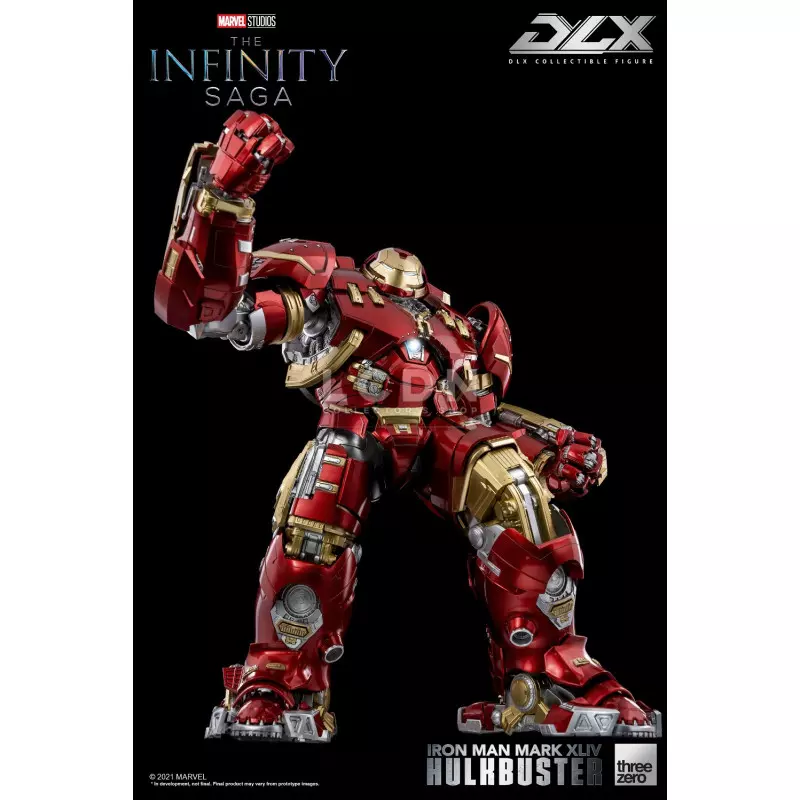 Avengers Infinity Saga Diecast Action Figure 1/12 DLX Iron Man Mark 44 Hulkbuster 30cm