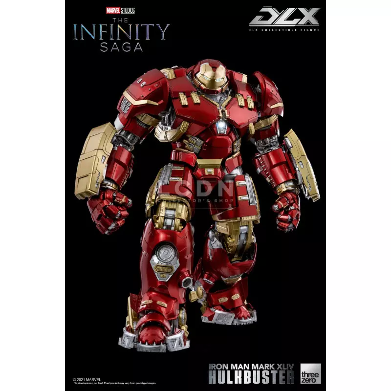 Avengers Infinity Saga Diecast Action Figure 1/12 DLX Iron Man Mark 44 Hulkbuster 30cm