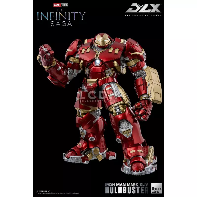 Avengers Infinity Saga Diecast Action Figure 1/12 DLX Iron Man Mark 44 Hulkbuster 30cm