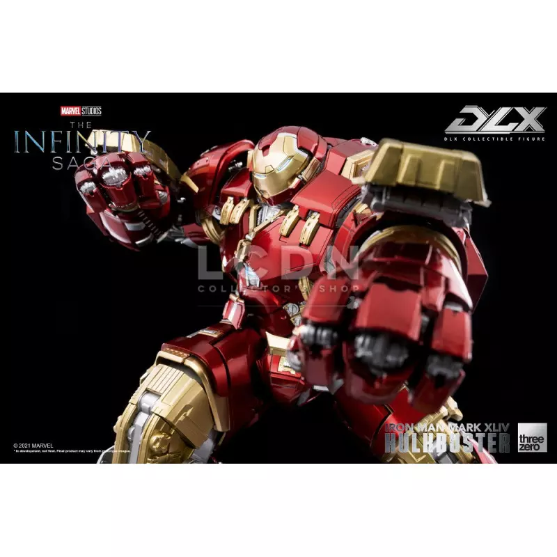Avengers Infinity Saga Diecast Action Figure 1/12 DLX Iron Man Mark 44 Hulkbuster 30cm