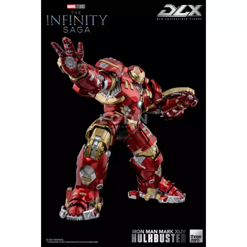 Avengers Infinity Saga Diecast Action Figure 1/12 DLX Iron Man Mark 44 Hulkbuster 30cm