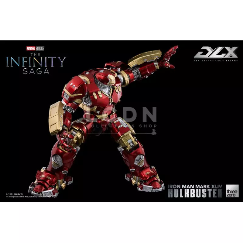 Avengers Infinity Saga Diecast Action Figure 1/12 DLX Iron Man Mark 44 Hulkbuster 30cm