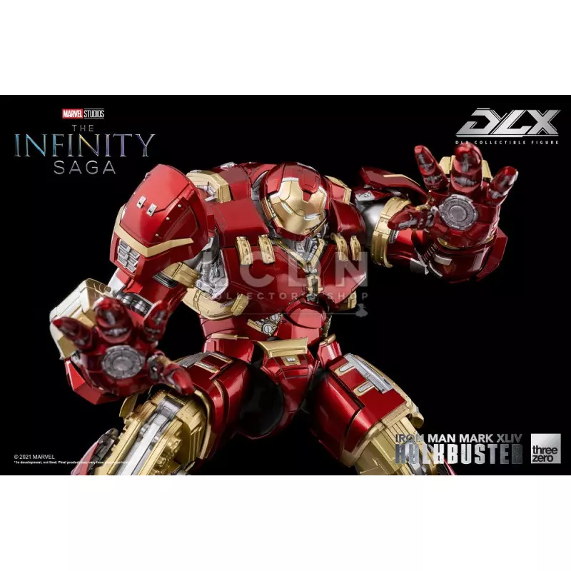 Avengers Infinity Saga Diecast Action Figure 1/12 DLX Iron Man Mark 44 Hulkbuster 30cm