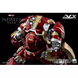 Avengers Infinity Saga Diecast Action Figure 1/12 DLX Iron Man Mark 44 Hulkbuster 30cm