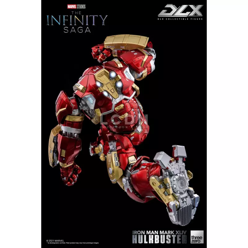 Avengers Infinity Saga Diecast Action Figure 1/12 DLX Iron Man Mark 44 Hulkbuster 30cm