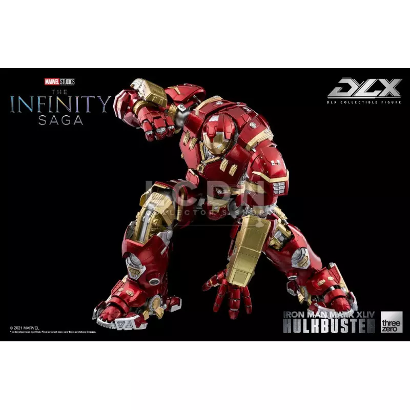 Avengers Infinity Saga Diecast Action Figure 1/12 DLX Iron Man Mark 44 Hulkbuster 30cm