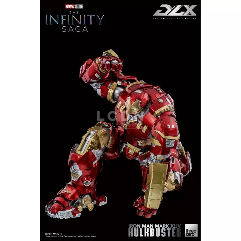 Avengers Infinity Saga Diecast Action Figure 1/12 DLX Iron Man Mark 44 Hulkbuster 30cm