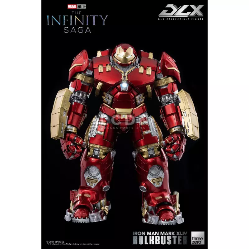 Avengers Infinity Saga Diecast Action Figure 1/12 DLX Iron Man Mark 44 Hulkbuster 30cm