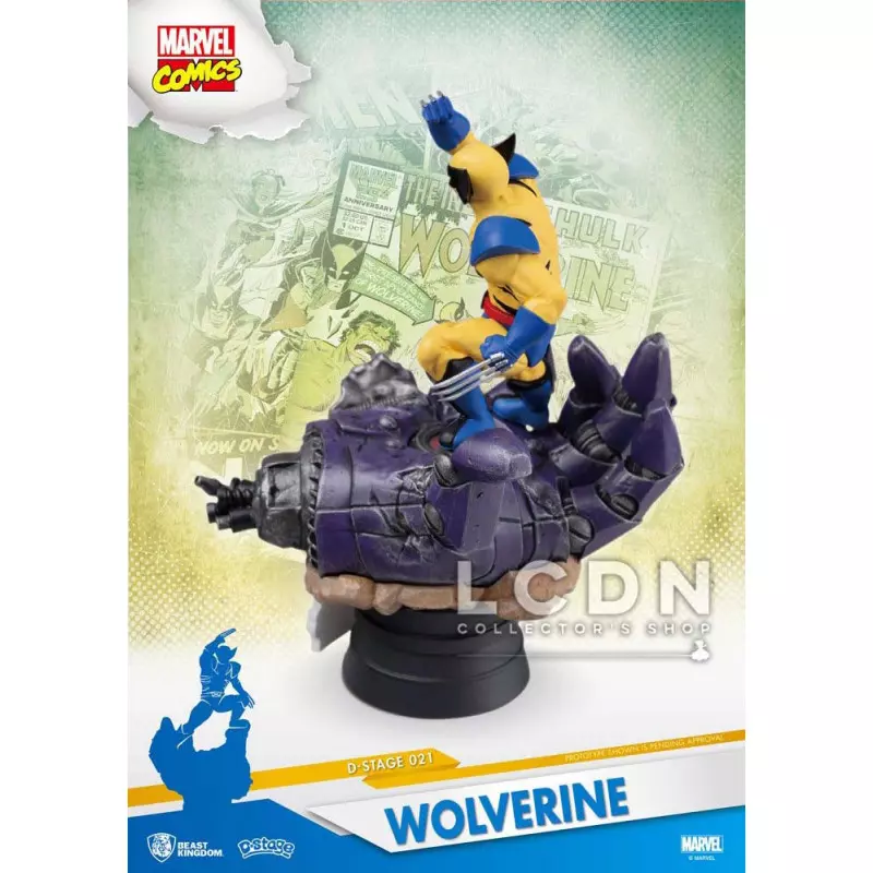 Marvel Comics D-Stage PVC Diorama Wolverine 15 cm