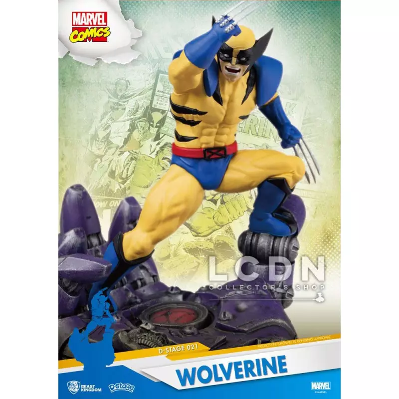 Marvel Comics D-Stage PVC Diorama Wolverine 15 cm