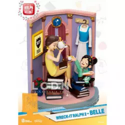 Ralph 2.0 diorama PVC D-Stage Belle & Vanellope 15 cm