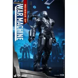 Hot Toys MMS331D13 Iron Man 2 Action Figurine 1/6 War Machine Diecast Collectible Figurine 32cm *Réédition*