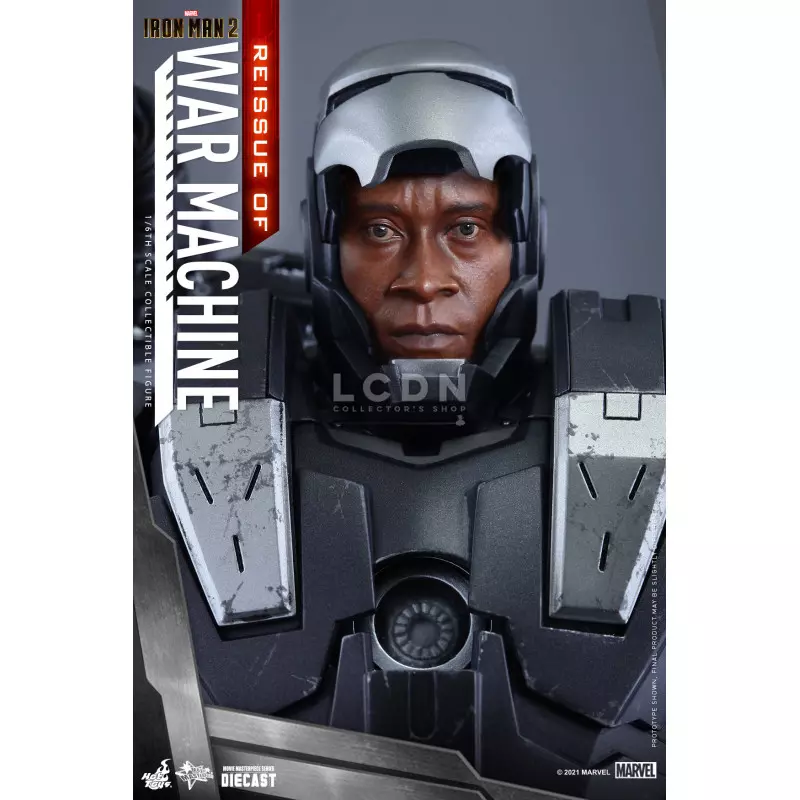 Hot Toys MMS331D13 Iron Man 2 Action Figurine 1/6 War Machine Diecast Collectible Figurine 32cm *Réédition*