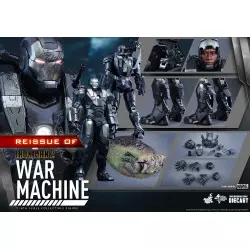 Hot Toys MMS331D13 Iron Man 2 Action Figurine 1/6 War Machine Diecast Collectible Figurine 32cm *Réédition*