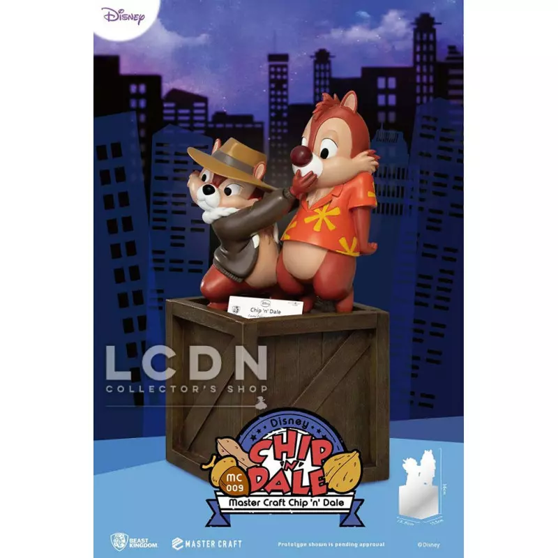 Tic et Tac, les Rangers du Risque Statue Master Craft 35 cm