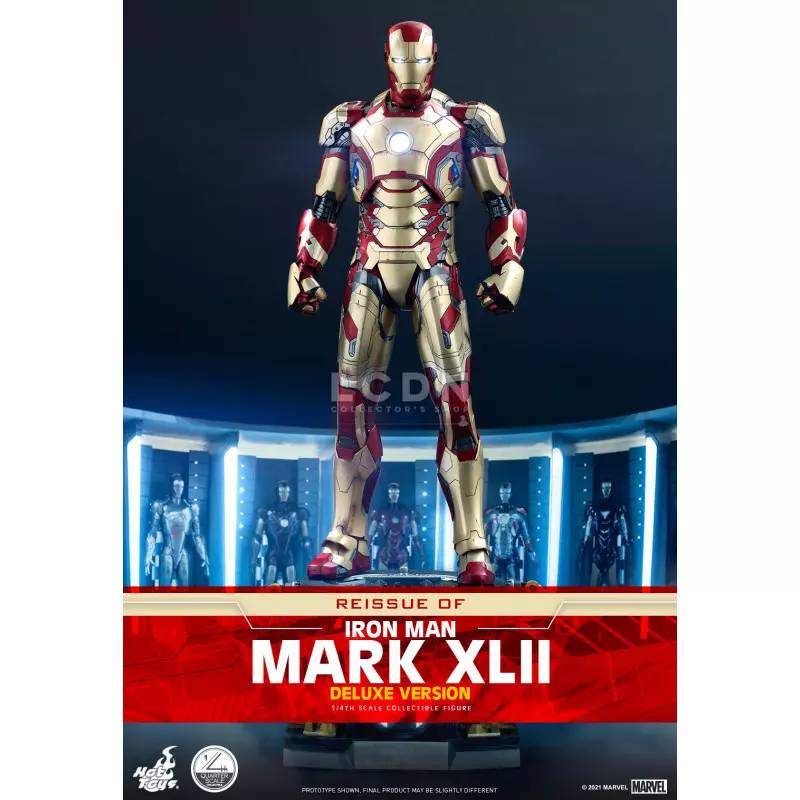 Iron Man 3 - Figurine Cosbi Iron Man Mark 4 8 cm - Figurines - LDLC