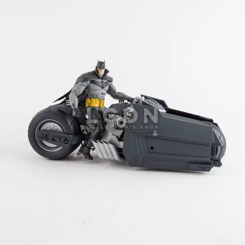 DC Multiverse Réplique Véhicule White Knight Batcycle