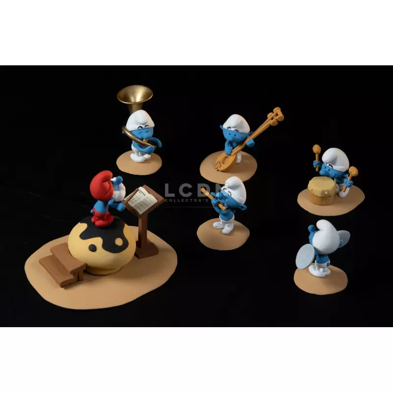 Les Schtroumpfs Statue L&#039;orchestre des Schtroumpfs Partie 1