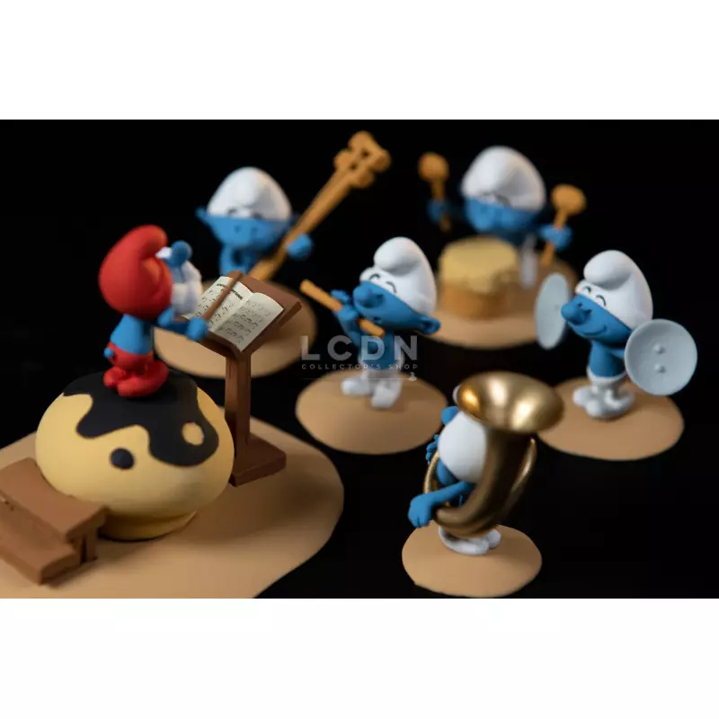 Les Schtroumpfs Statue L&#039;orchestre des Schtroumpfs Partie 1