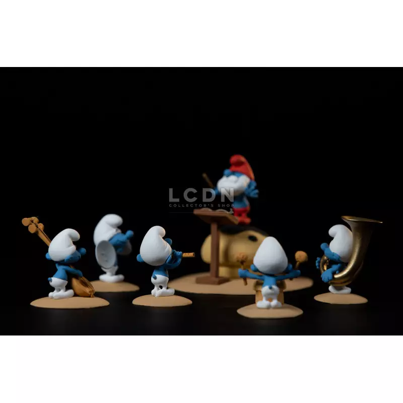 Les Schtroumpfs Statue L&#039;orchestre des Schtroumpfs Partie 1