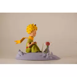 Le Petit Prince Statue Le Petit Prince sur la Lune 12cm