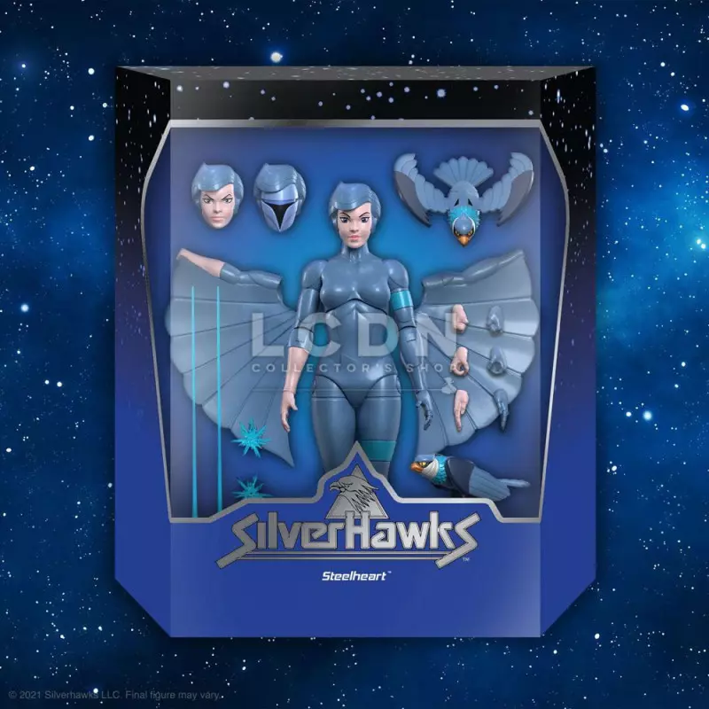 SilverHawks Action Figurine Ultimates Steelheart 18cm