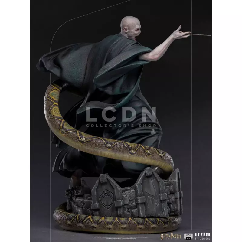 Harry Potter Statue 1/4 Voldemort &amp; Nagini Legacy Replica 58cm