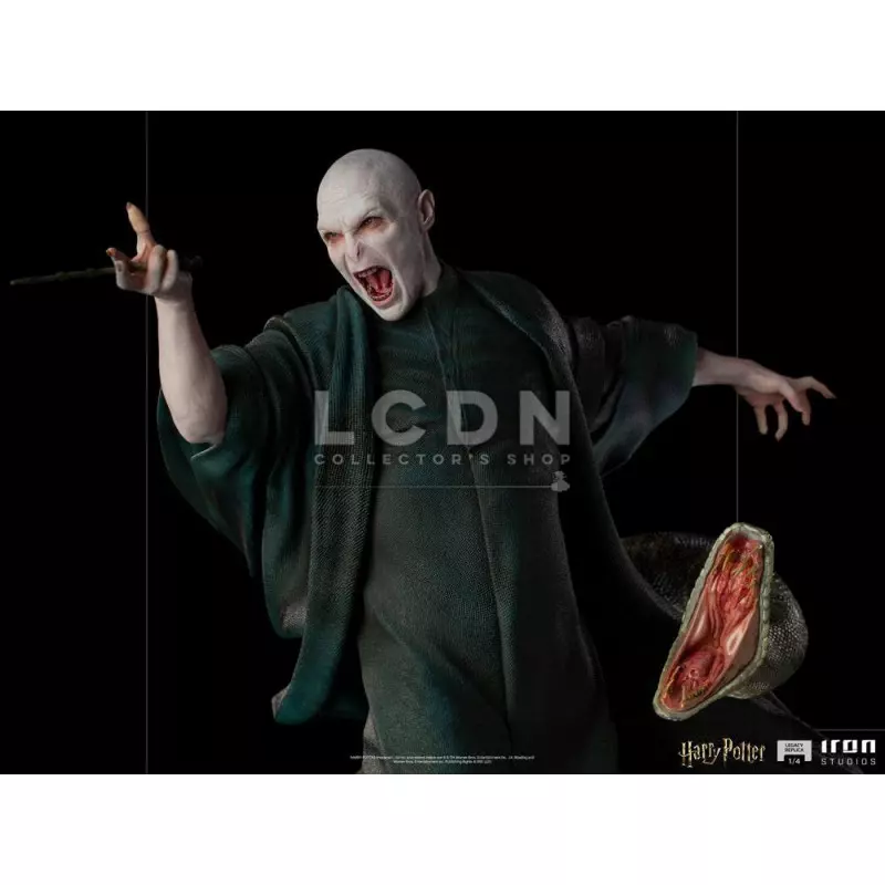 Harry Potter Statue 1/4 Voldemort &amp; Nagini Legacy Replica 58cm
