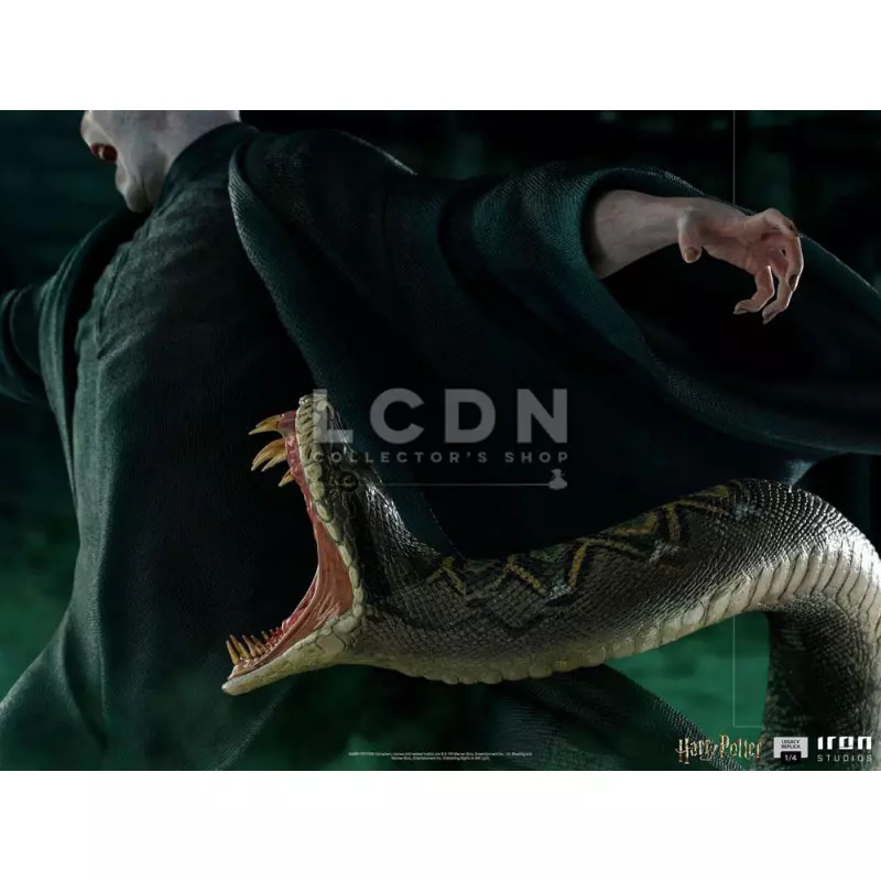 Harry Potter Statue 1/4 Voldemort &amp; Nagini Legacy Replica 58cm