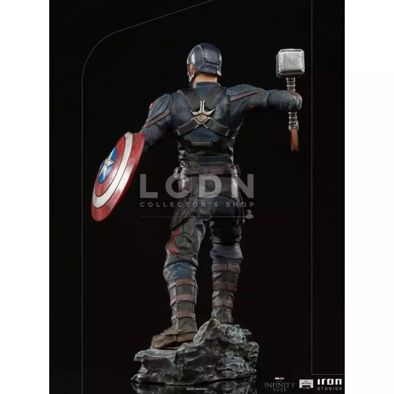 The Infinity Saga Statue 1/10 BDS Art Scale Captain America Ultimate 21cm