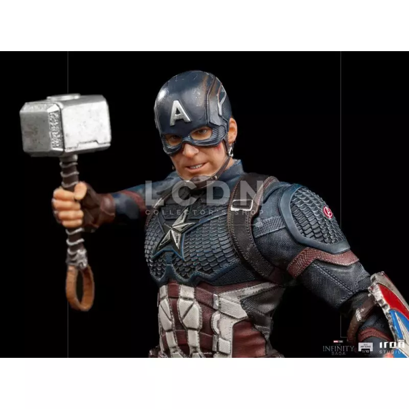 The Infinity Saga Statue 1/10 BDS Art Scale Captain America Ultimate 21cm