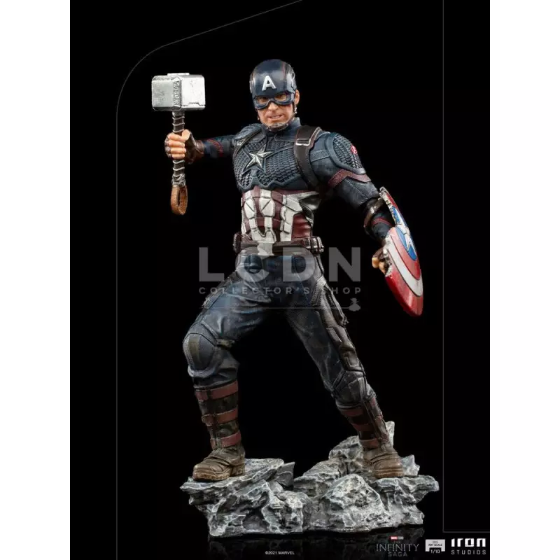 The Infinity Saga Statue 1/10 BDS Art Scale Captain America Ultimate 21cm