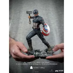The Infinity Saga Statue 1/10 BDS Art Scale Captain America Ultimate 21cm