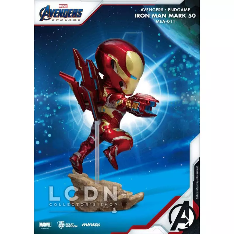 Avengers Endgame Mini Egg Attack Figure Iron Man MK50 10 cm