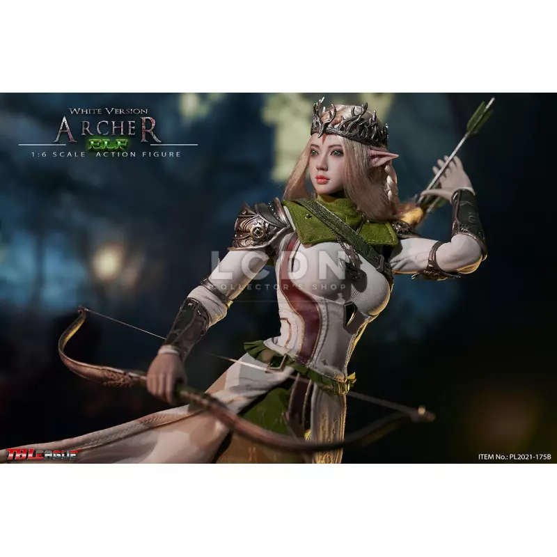 その他 TBLeague 1/6 Elf Archer Black ver TBLeague (PL2021-175A) 1/6 Scale Elf Archer Figure (Black