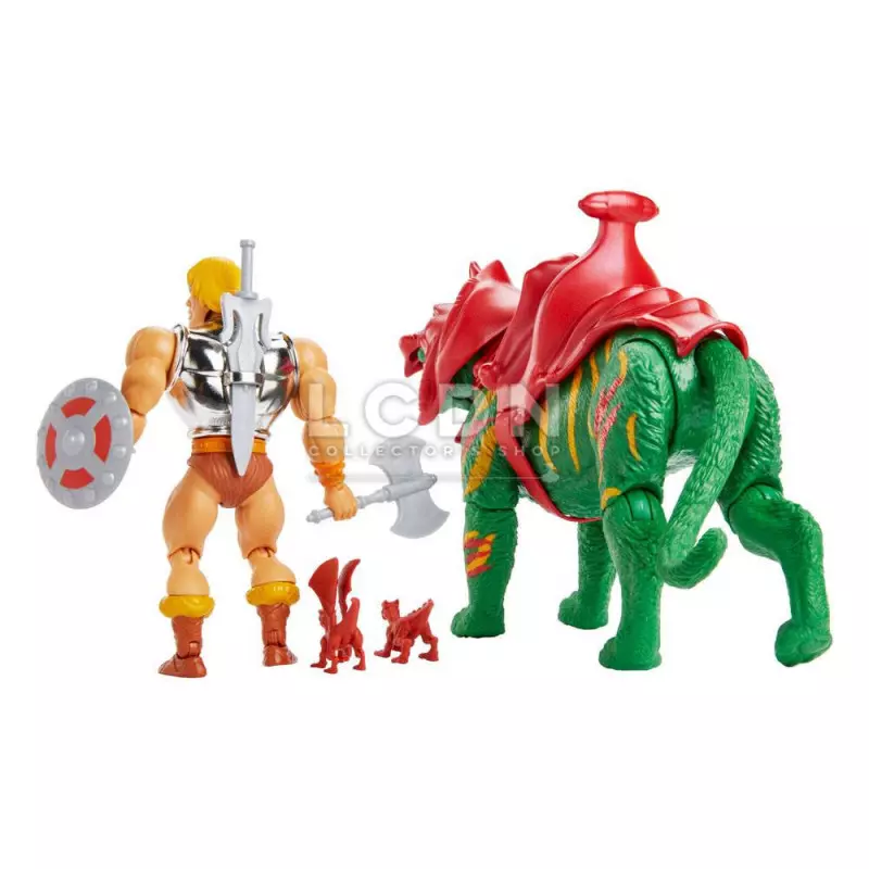 Masters of the Universe (MOTU) Origins 2021 Pack of 2 Action Figures Battlefield Warriors 14cm