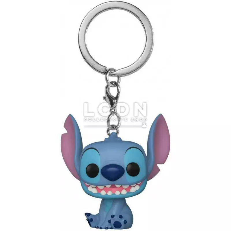 Lilo & Stitch Pocket POP! Movies Stitch Vinyl Figurine Porte-clés 4 cm