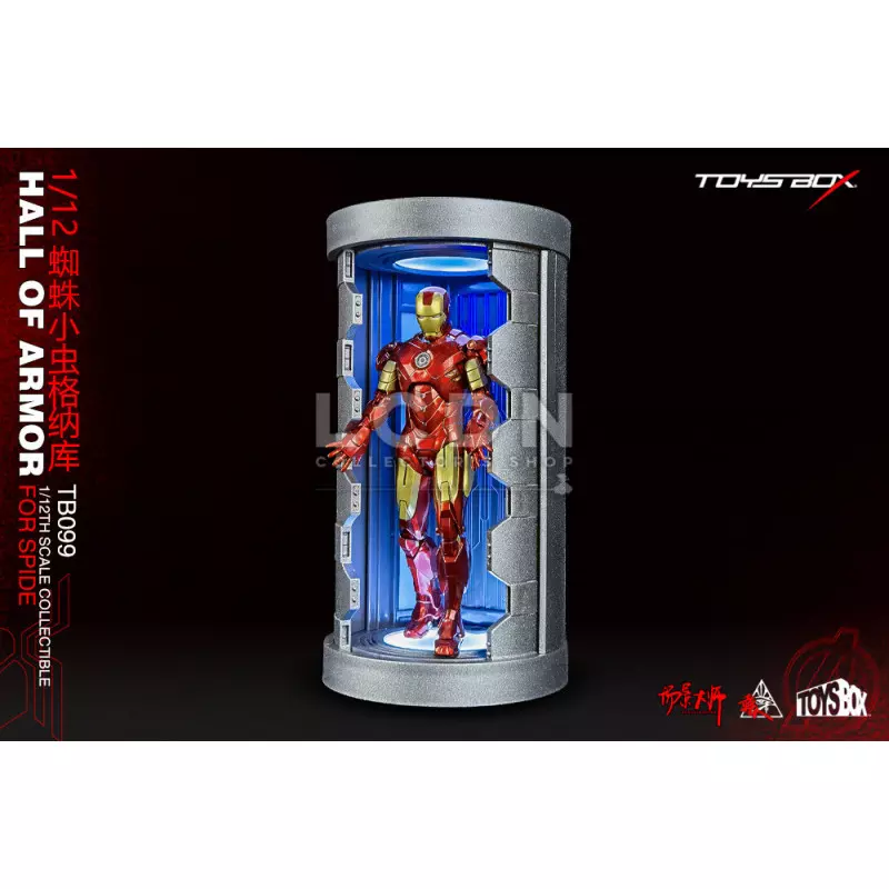 Circular Hall of Armor for Action Figure 1/10 &amp; 1/12 TOYS-BOX TB099