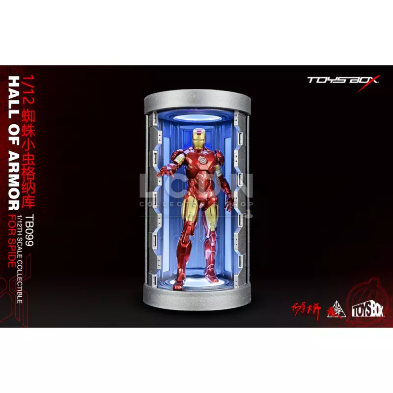 Circular Hall of Armor for Action Figure 1/10 &amp; 1/12 TOYS-BOX TB099