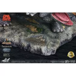 Un million d'Années avant J.C. (One Million Years BC) Statue Triceratops Ray Harryhausen 40cm