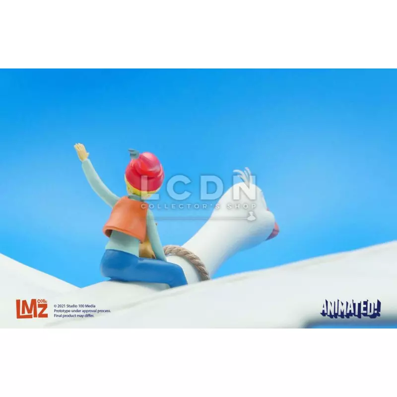 Le Merveilleux Voyage de Nils Holgersson au pays des oies sauvages Statue Nils Holgersson 35cm